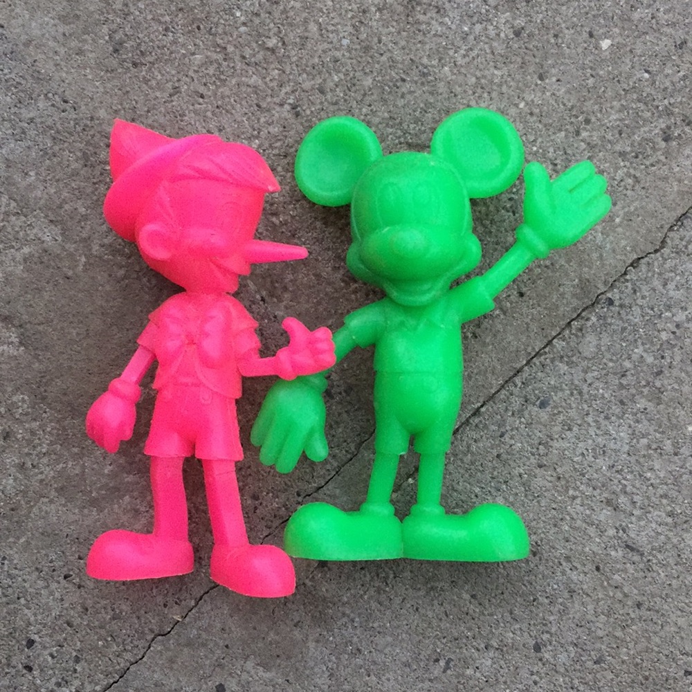 Louis Marx & Co Walt Disney plastic figures